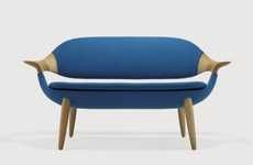 Graceful Material-Contrasting Furniture