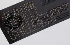 Recycled Perforated Credentials