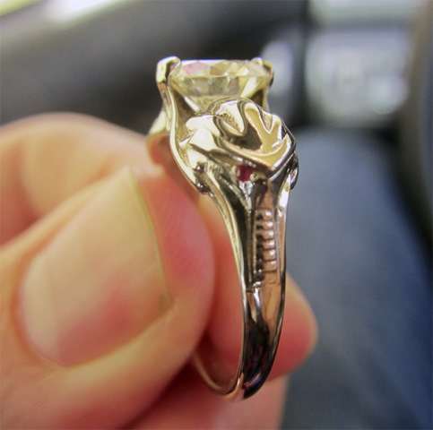 Sci-fi Wedding Bands