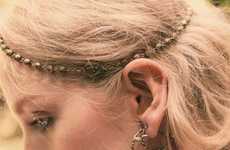 Delicately Beaded Headpieces
