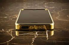 Solid Gold Phone Covers