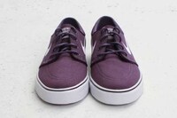 Old-School Aubergine Sneakers Image 2