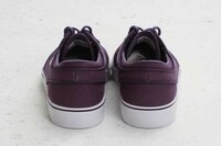 Old-School Aubergine Sneakers Image 4