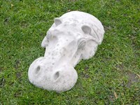 Hiding Hippo Lawn Ornaments Image 6