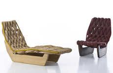Chunkily Woven Chairs