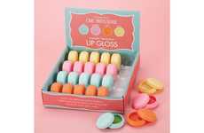 Colorful Cake-Shaped Lip Balms