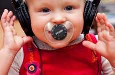 Noise-Adjusting Infant Soothers
