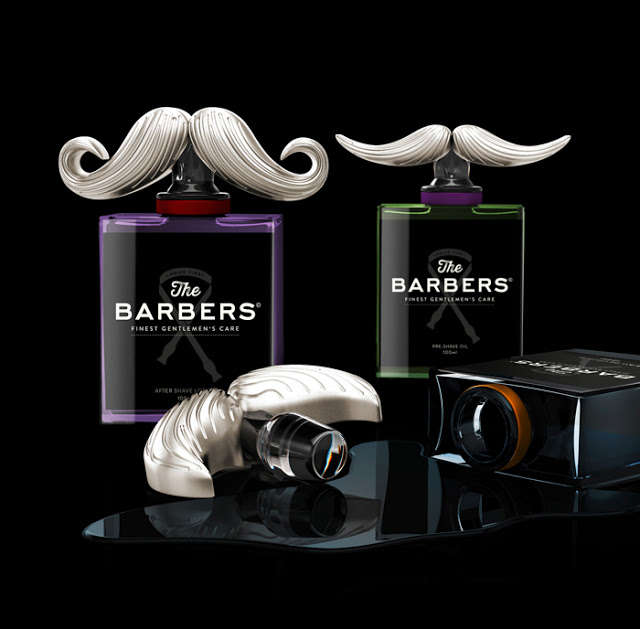 Mustache-Topped Bottles
