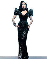 Architectural Mesh Gowns Image 6