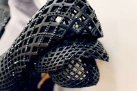 Architectural Mesh Gowns Image 7