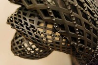 Architectural Mesh Gowns Image 8