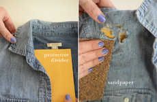 DIY Jean Shirt Embellishments