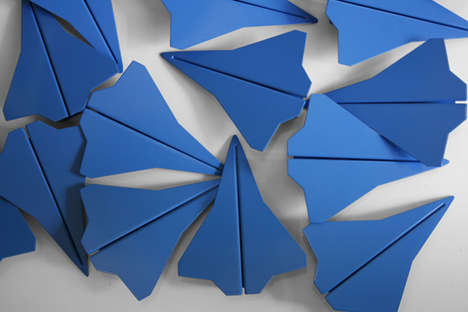 Origami Inspired Wall Hangers