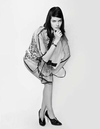 Monochromatic Tattoo-Infused Editorials Image 4
