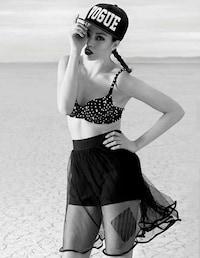 Monochromatic Tattoo-Infused Editorials Image 6