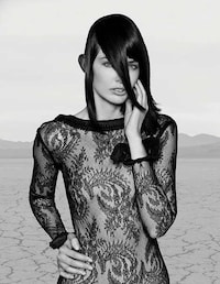 Monochromatic Tattoo-Infused Editorials Image 7