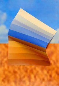 Vibrantly Abstract Paper Portraits Image 7
