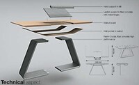 Built-In Laptop Stand Desks Image 3