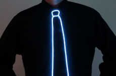 Glow-in-the-Dark Neckties