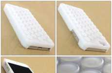 Bubble-Wrapped Smartphone Cases