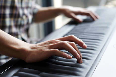 Continuous Skin Pianos