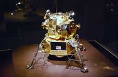 Solid-Gold Spacecraft Sculptures