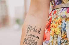 Encouraging Temporary Tattoos