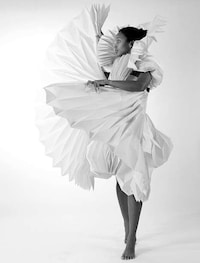 Complex Paper-Made Gowns Image 4