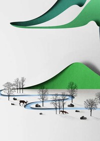 Illusionary Paper Landscapes Image 2