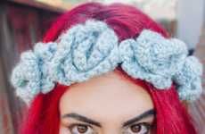 DIY Crocheted Floral Headpieces