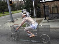 Transparent Art Bikes Image 3
