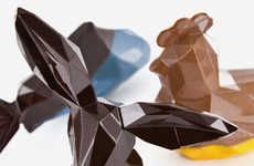 Geometrical Easter Chocolates