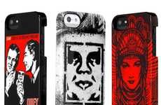 Stenciled iPhone 5 Covers