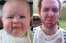 Hilarious Reenacted Baby Pics