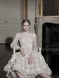 Somber Solo Couture Photoshoots Image 8