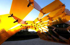 Transparent Honeycomb Structures