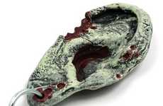 Undead Body Part Keyrings