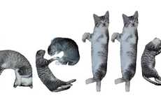 Playful Cat Typography