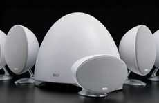 Sleek Elliptical Sound Systems