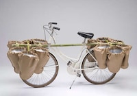 Bamboo Bicycle Storage Image 2