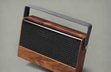 Portable Wooden Sound Systems