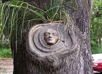 Spiritual Tree Trunk Sculptures Image 2
