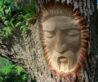 Spiritual Tree Trunk Sculptures Image 3