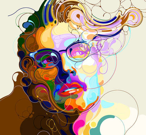 Abstractly Compounded Portraits