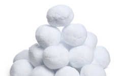 Fluffy Faux Snowballs