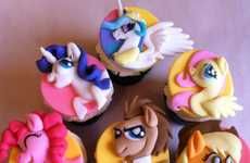 Magic Pony Character Cupcakes