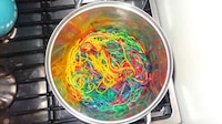 Multi-Colored Linguine Image 3