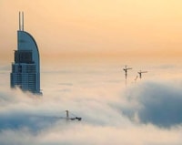 Portruding Skyrise Photography Image 4