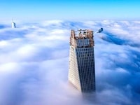 Portruding Skyrise Photography Image 5