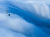 Portruding Skyrise Photography Image 6